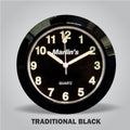Marlin's Motorcycle Clock Traditional Black Clock Face w/ Black Bezel Only