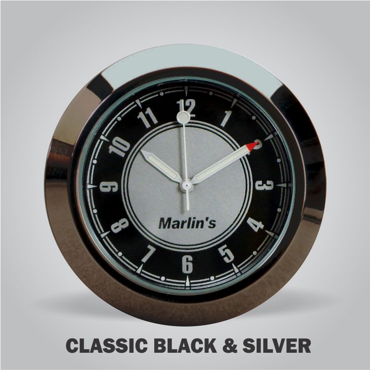 Marlin's Motorcycle Clock or Thermometer Face Only