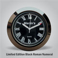 **NEW** Marlin's Motorcycle Clock Limited Edition Black Roman Numeral Clock with Black Bezel Face Only (Copy)