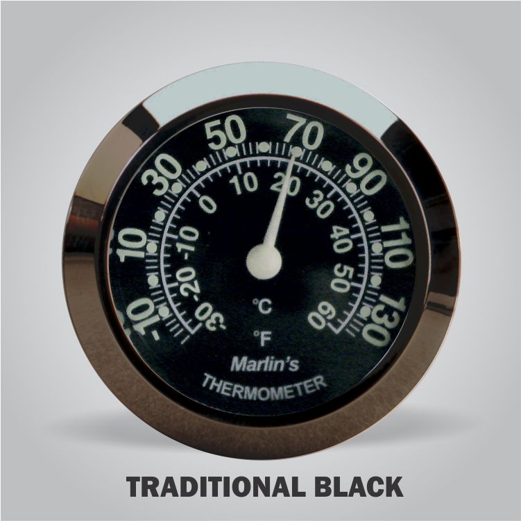 Marlin's Motorcycle Clock or Thermometer Face Only