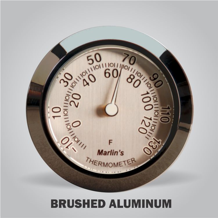 Marlin's Motorcycle Clock or Thermometer Face Only