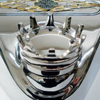 Marlin's Chrome or Black 3D Crown Swivel Fork Lock Key Cover for Harley Davidson Road King FLHR Motorcycle