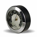 Marlin's Black Thermometer CHAMP Mount (Control Housing with Adjustable Mounting Position) with Black and Silver Horseshoe Thermometer (Fahrenheit Scale) Face