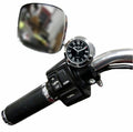 Marlin's Motorcycle Clock CHAMP Mount (Control Housing with Adjustable Mounting Position) with Limited Edition Black Roman Numeral Face
