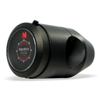 Marlin's Quest Compass in BLACK Bullet Billet Style Handlebar Mount - Satellite Driven