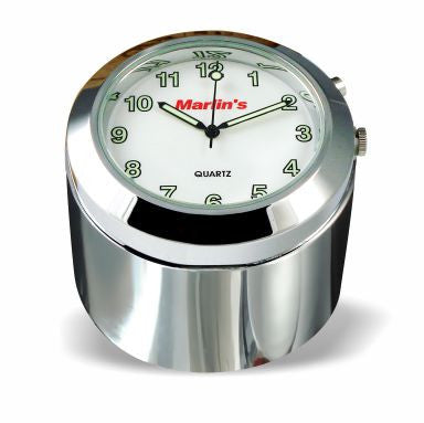 Marlin's Motorcycle Clock FSBC1 Billet Fork Stem Mount Fits Harley Davidson Softail Springers