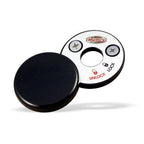 Marlin's Gloss Black Swivel Fork Lock Key Cover with Custom Laser Engraving for Harley Davidson Road King FLHR Motorcycle