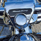 Marlin's Swivel Fork Lock Key Cover with "Leathernecks Nation"  Laser Engraving for Harley Davidson Road King FLHR Motorcycle
