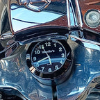 Marlin's FSBC3 Billet Steering Stem Top Washer Cover Mount for 2014 to current Dynas®  and Softails® Motorcycle Clock or Thermometer