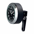 Marlin's Black Mount Motorcycle Perch Clamp - Brake/Clutch - Windshield Mount  with Limited Edition Black Roman Numeral Face