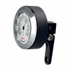 Marlin's Black Mount Perch Clamp - Brake/Clutch - Windshield Mount with Radiant White (Fahrenheit /Small Celsius Scale) Thermometer Face