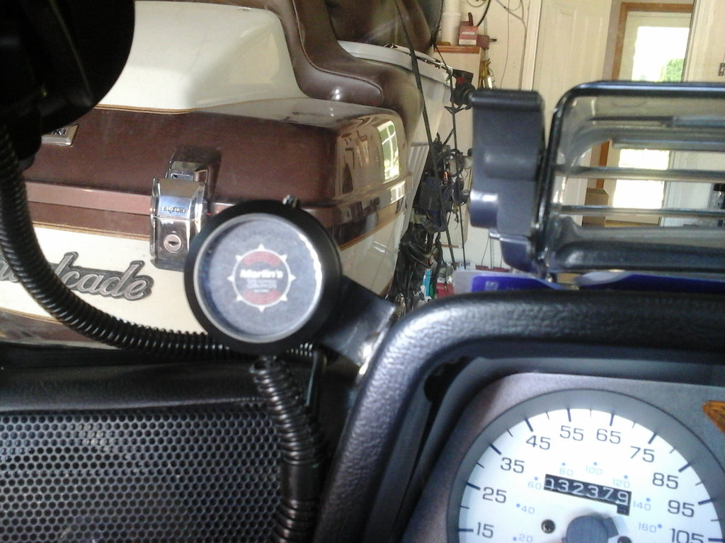 Marlin's Quest Compass in BLACK TOCS Multi-Purpose Tape / Screw On Mount - Satellite Driven