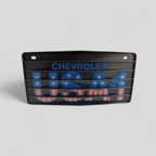 Corvette Grillmate license plate filler fits '75-'79 C3 Vette with USA1 Inlay