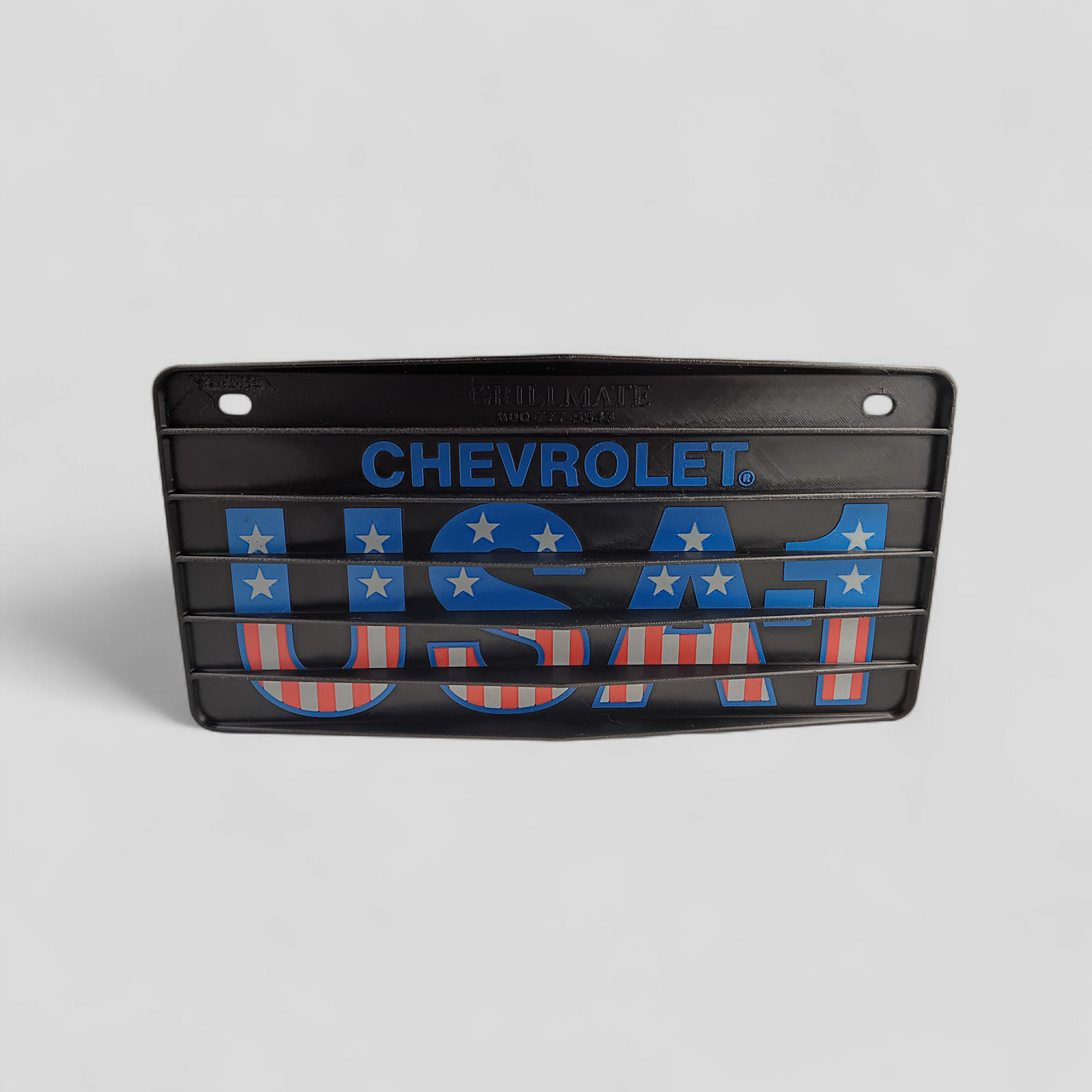 Corvette Grillmate license plate filler fits '75-'79 C3 Vette with USA1 Inlay