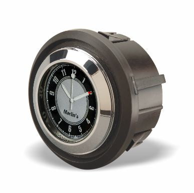 Marlin's FLH Glide Bike Fairing Insert with Clock or Thermometer For Harley Davidson Electra Glide, Road Glide and Tri Glide