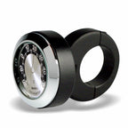Marlin's Motorcycle Classic Adjustable Ring Style Handlebar Mount with Clock or Thermometer