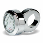 Marlin's Motorcycle Classic Adjustable Ring Style Handlebar Mount with Clock or Thermometer