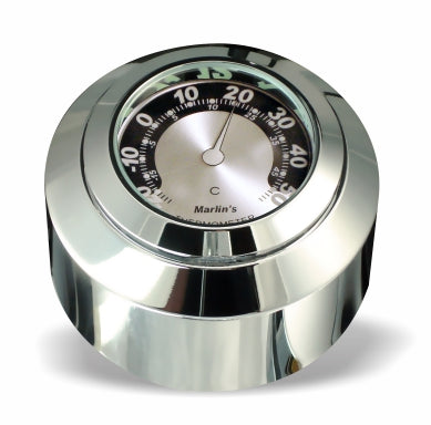 Marlin's FSBC2 Large Billet Fork Stem Mount Fits 1980 - 2012 Softails® (Does Not Fit Springers®), and Dynas®,  Wide Glides®, FXDWG® most VRSC™ Motorcycle Clock or Thermometer