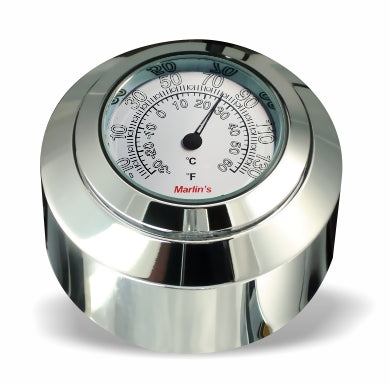 Marlin's FSBC2 Large Billet Fork Stem Mount Fits 1980 - 2012 Softails® (Does Not Fit Springers®), and Dynas®,  Wide Glides®, FXDWG® most VRSC™ Motorcycle Clock or Thermometer