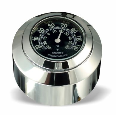 Marlin's FSBC2 Large Billet Fork Stem Mount Fits 1980 - 2012 Softails® (Does Not Fit Springers®), and Dynas®,  Wide Glides®, FXDWG® most VRSC™ Motorcycle Clock or Thermometer