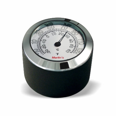 Marlin's FSBC1 Billet Fork Stem Nut Cover Mount For Pre 2010 Sportsters® - Pre ‘06 Dynas®  - Metrics and Springers Motorcycle Clock or Thermometer