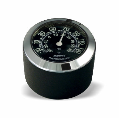 Marlin's FSBC1 Billet Fork Stem Nut Cover Mount For Pre 2010 Sportsters® - Pre ‘06 Dynas®  - Metrics and Springers Motorcycle Clock or Thermometer