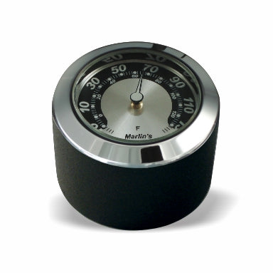 Marlin's FSBC1 Billet Fork Stem Nut Cover Mount For Pre 2010 Sportsters® - Pre ‘06 Dynas®  - Metrics and Springers Motorcycle Clock or Thermometer