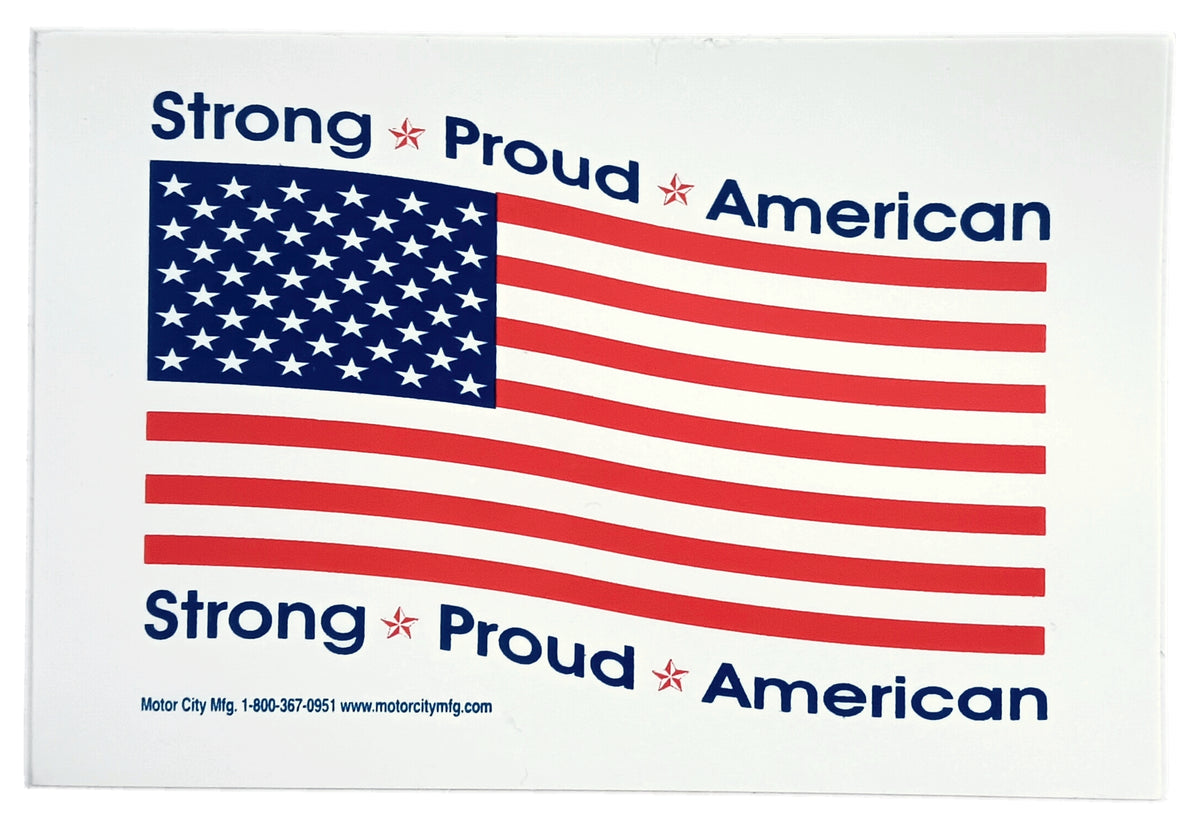 United States Flag Sticker Waterproof Vinyl USA Flag Decal