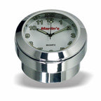 Marlin's FSBC3 Billet Steering Stem Top Washer Cover Mount for 2014 to current Dynas®  and Softails® Motorcycle Clock or Thermometer