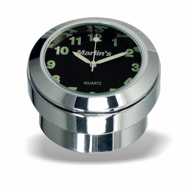 Marlin's FSBC3 Billet Steering Stem Top Washer Cover Mount for 2014 to current Dynas®  and Softails® Motorcycle Clock or Thermometer