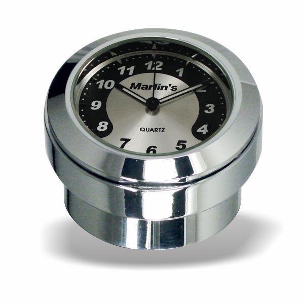 Marlin's FSBC3 Billet Steering Stem Top Washer Cover Mount for 2014 to current Dynas®  and Softails® Motorcycle Clock or Thermometer