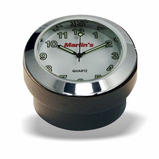 Marlin's FSBC3 Billet Steering Stem Top Washer Cover Mount for 2014 to current Dynas®  and Softails® Motorcycle Clock or Thermometer