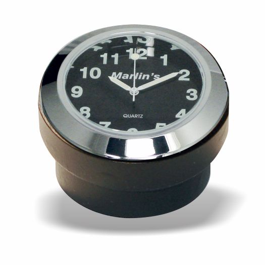 Marlin's FSBC3 Billet Steering Stem Top Washer Cover Mount for 2014 to current Dynas®  and Softails® Motorcycle Clock or Thermometer