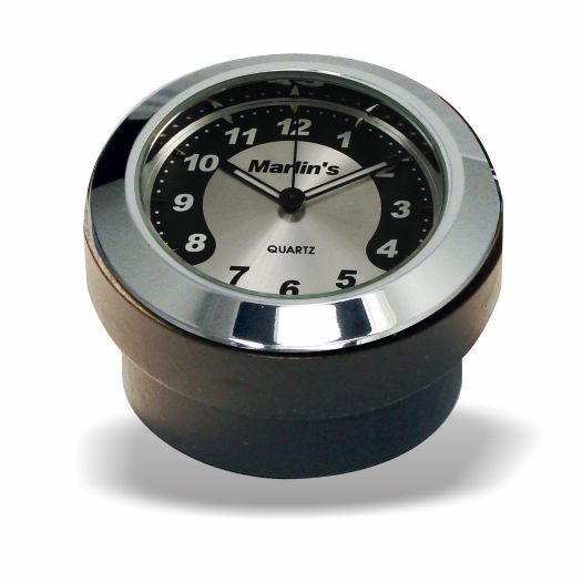 Marlin's FSBC3 Billet Steering Stem Top Washer Cover Mount for 2014 to current Dynas®  and Softails® Motorcycle Clock or Thermometer