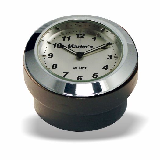 Marlin's FSBC3 Billet Steering Stem Top Washer Cover Mount for 2014 to current Dynas®  and Softails® Motorcycle Clock or Thermometer