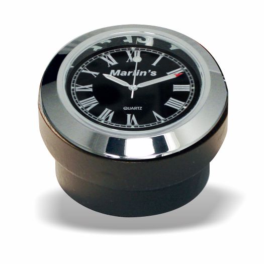 Marlin's FSBC3 Billet Steering Stem Top Washer Cover Mount for 2014 to current Dynas®  and Softails® Motorcycle Clock or Thermometer