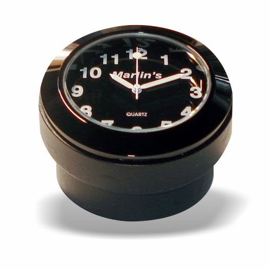 Marlin's FSBC3 Billet Steering Stem Top Washer Cover Mount for 2014 to current Dynas®  and Softails® Motorcycle Clock or Thermometer