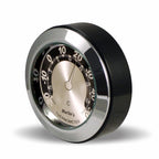 Marlin's Chrome or Black TOCS Multi-Purpose Tape / Screw On Motorcycle Clock or Thermometer For Road King FLHR Tank Panel, Flat Surface Mount, Snowmobile, Jetski, Car Dash, RV and More