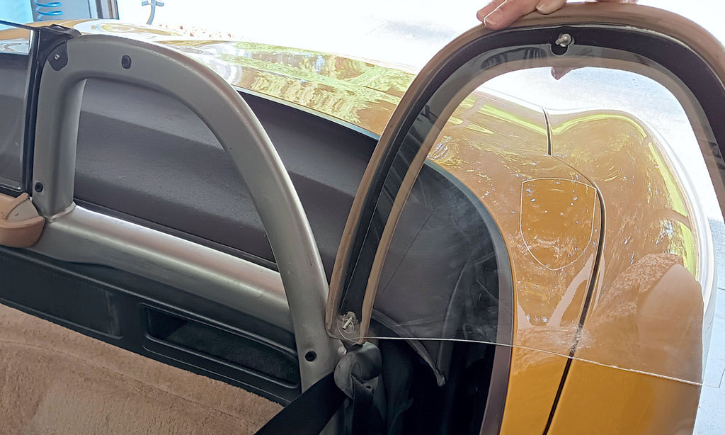Porsche Boxster 2005 - 2012 987 Wind Deflector Panels, Driver and Passenger Side
