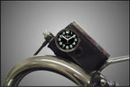 Marlin's Motorcycle Clock White Face EasyTimer Clock for Flat Panel Adhesive Mounting