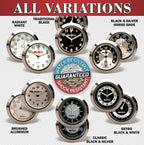 Marlin's Motorcycle Clock or Thermometer Face Only