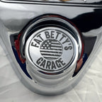 Marlin's Swivel Fork Lock Key Cover with "Leathernecks Nation"  Laser Engraving for Harley Davidson Road King FLHR Motorcycle