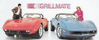 Corvette Grillmate license plate filler fits '80-'82 C3 Vette with Corvette Inlay