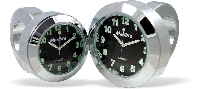 Marlin's Motorcycle Clock Limited Edition JUMBO Radiant White Clock Face Only
