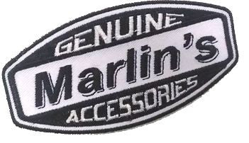 Marlin's Sewn Patch with Adhesive