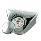Marlin's Chrome or Black Swivel Fork Lock Key Cover for Harley Davidson Road King FLHR Motorcycle