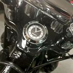 Marlin's Motorcycle Clock FSBC1 Billet Fork Stem Mount Fits Harley Davidson Softail Springers