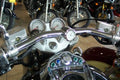 Marlin's Chrome Motorcycle Bullet Billet Style Handlebar Mount WITHOUT Clock or Thermometer Face (DELETE FACE OPTION)