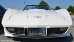 Corvette Grillmate license plate filler fits '75-'79 C3 Vette with USA1 Inlay